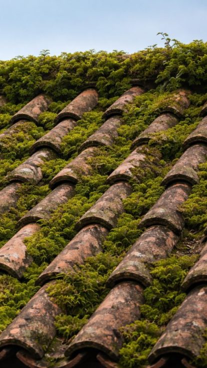 Démoussage de toiture à la vapeur dans les Alpes-Maritimes 06