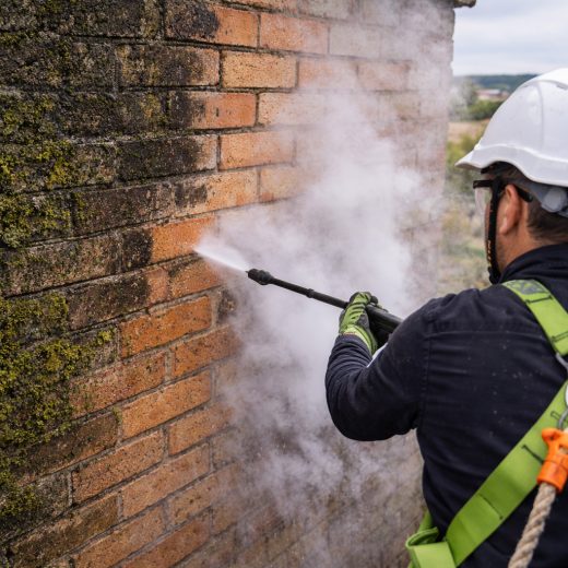 Nettoyage de façade à la vapeur dans les Alpes-Maritimes 06